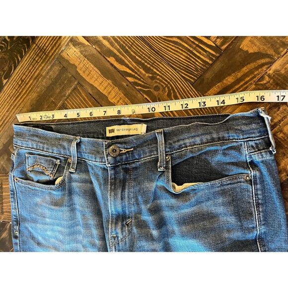 Levi’s 505 Jeans Women 10L Straight Leg Academia Preppy Casual Daily Street Flaw - Picture 5 of 15